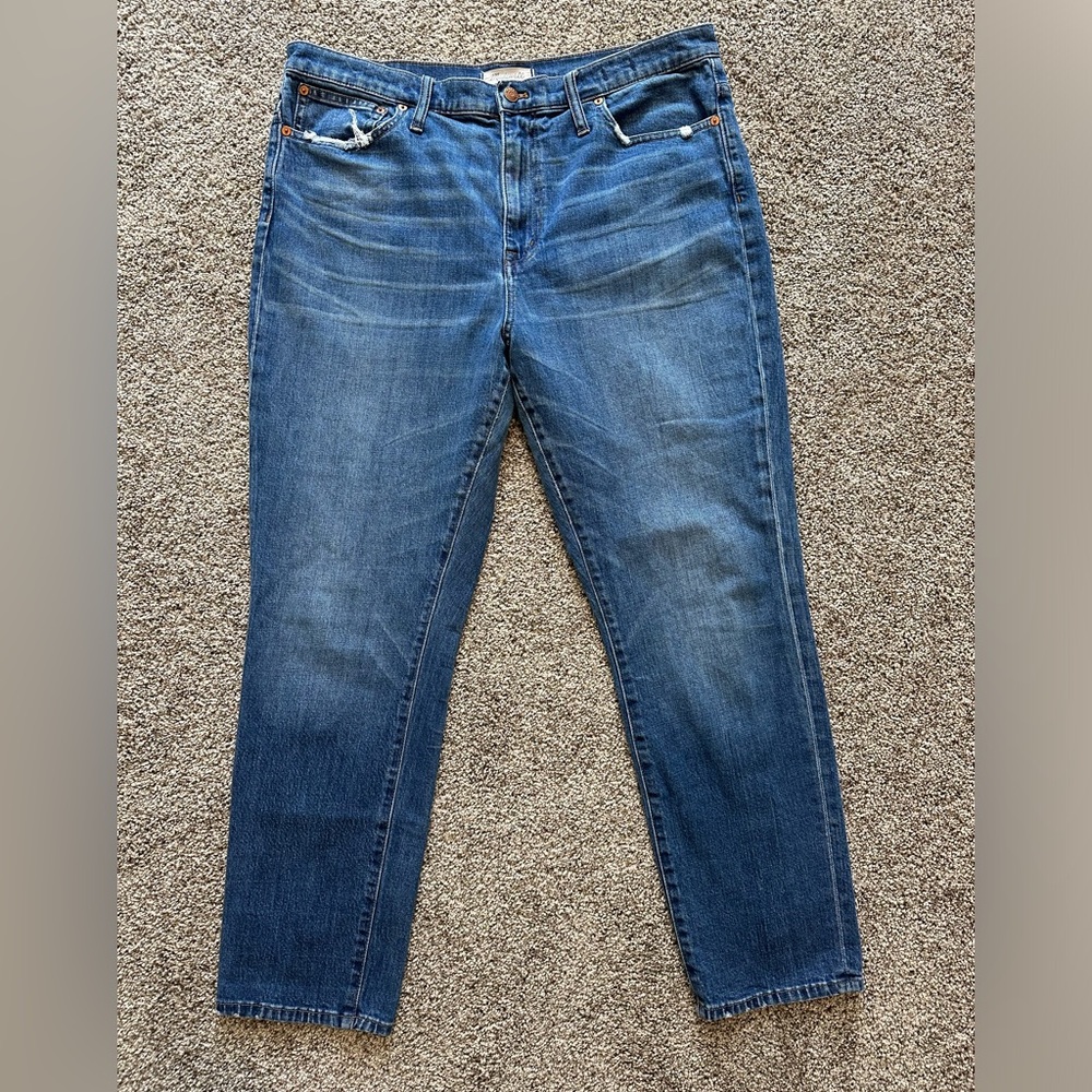 Madewell The High Rise Slim Boyjean